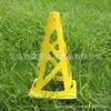 Entrenamiento de Fútbol Cortavientos Logo Corte de Barril Cono de Obstáculo para Carretera Cono Triangular Color y Logo Personalizables