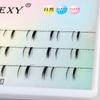 Pestañas Inferiores Segmentadas Auto-injerto Pelo Corto Racimos Individuales Naturales Cortas Maquillaje Desnudo Sencillo