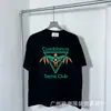 Novedades de Verano Serie Casa Unisex Casual Holgado Camisetas de Manga Corta Estilo Americano en Stock Venta al por Mayor Casual Transfronterizo