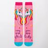 Calcetines Nuevos Transfronterizos para Niñas de Media Pantorrilla con Colores Contrastantes y Elegantes Calcetines de Unicornio para Niñas Calcetines de Pantorrilla de Dibujos Animados Amazon Lote