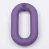 Plástico Acrílico Tacto de Mano Cadena de Color Pintura 24*39 Hebilla de Pegamento DIY Aro Abierto para Saltar Cadena de Bolsa de Joyería Accesorios