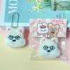 Colgante de Perro Gaoxi Lindo de Dibujos Animados Gafas Cachorro Accesorios para Ropa Infantil Colgante de Bolso DIY Accesorios para Zapatos y Calcetines