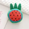 Novo Tecido Pelúcia Enchimento de Algodão Fruta Morango Abacaxi Cenoura Acessórios DIY Roupas Bolsa Sapatos e Meias Acessórios Acessórios