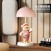 Luz de Noche Oso Regalo de Cumpleaños Habitación Infantil Adornos de Dibujos Animados Lámpara de Mesa Pequeña Lámpara de Ambiente para Dormitorio Mesita de Noche para Niños y Amigos