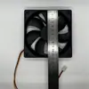 Ventilador de enfriamiento 12025-12V bajo ruido refrigerador de gabinete ventilador DC de tres cables con cojinete de aceite soplador de 7 aspas en stock