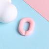 20mm acrílico anel de corrente multi-cor macaron cadeia fivela anel DIY grupo cadeia jóias acessórios atacado