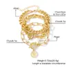 Moda Europea y Americana Elegante Conjunto de Collar, Pendientes y Anillo Pendientes de Gama Alta Pendientes para Mujer Conjunto de Joyería de 49 Piezas