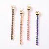Venta al por mayor de fábrica pendientes diy accesorios de joyería semiacabados materiales gancho de oreja largo pendientes colgantes pendientes pendientes tapones para los oídos