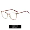 82233 Comercio Exterior Modernos Gafas Redondas con Montura Antiluz Azul Exquisitas Incrustaciones de Diamante para Mujer Gafas Ópticas de Protección Ocular Moda Venta al por Mayor