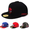 Nuevos Sombreros Infantiles de Primavera y Otoño para Niños y Niñas Gorras de Béisbol Hip-Hop de Spider-Man Sombreros de Dibujos Animados Europeos y Americanos Anime F224