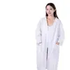 Roupão Descartável para Viagem, Toalha de Banho Descartável de Hotel, Espesso, Absorvente, Secagem Rápida, Touca para Secar o Cabelo, Conjunto Portátil