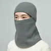 Máscara de Ciclismo Corta-Vento Inverno Tudo-Em-Um, Cachecol Multifuncional para Pescoço, Gorro de Esqui para Exterior, Capuz de Lã Polar à Prova de Frio e Quente