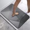Tapete de piso cuadrado simple de tierra de diatomeas transfronterizo, baño, inodoro, resistente a las manchas, antideslizante, absorbente, de secado fácil, tapete resistente al desgaste