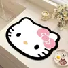 Alfombrilla de secado rápido absorbente de tierra de diatomeas de dibujos animados para cocina, alfombrilla aislante del calor y antiquemaduras para mesa, en stock, se puede etiquetar y enviar en nombre de los clientes