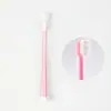 Venta directa de fábrica cepillo de dientes japonés de diez mil pelos protección dental empaque de cilindro de pelo de fibra suave ultrafina un cepillo multiusos al por mayor