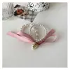 Anillo para el cabello de intestino grueso floral de niña dulce estilo coreano, pañuelo cuadrado grande, lazo de encaje, patrón estilo ballet, cuerda para el cabello, cuerda para el cabello, accesorios para el cabello