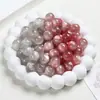 Cuentas de Luz UV Cuentas Redondas de Resina Cuentas Sueltas Material para Pulsera Pulsera Collar Accesorios de Joyería