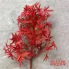 Ramas de Pino Artificiales y Hojas de Arce, Agujas de Pino Falsas, Bonsái de Pino Tuya, Accesorios de Jardinería, Pino de Bienvenida para la Belleza de los Huéspedes, Fábrica Morada