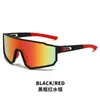 Novos Óculos Esportivos Óculos de Sol Moda Polarizados Coloridos Espelho Ciclismo Óculos de Sol Peça Única Masculino Óculos de Sol para Exterior