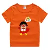 Comercio Exterior Ropa Infantil Verano Algodón Manga Corta Cuello Redondo Para Niño Niña Bebé Media Manga Ryan Juguetes Camiseta Infantil