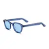 Óculos de Sol Redondos Estilo Retro Transfronteiriços em Acetato, Óculos de Sol Personalizados Masculinos, Óculos de Sol Polarizados de Alta Qualidade da Moda Feminina