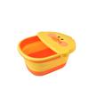 Cubo plegable para remojo de pies Minions, nuevo estilo, para el hogar, con almacenamiento, sencillo, para masajes, salud, baño de pies con tapa, aislamiento térmico, lavabo para lavar los pies.