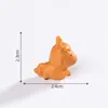 Paisagem em miniatura transfronteiriça apresentando fofos enfeites de panda, crocodilo e lagarta - Enfeites decorativos DIY e acessórios para pendurar