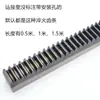 S45C Rack Reto Temperado e Revenido Tratamento Térmico da Superfície do Dente Módulo 1 Módulo 1.5 Módulo 2 Módulo 2.5 Módulo 3 Módulo 4 Cremalheira e Pinhão