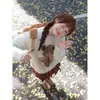 Suéter de Oso para Mujer Invierno Estilo Coreano Suéter de Punto 2026 Nuevo Coreano Suave y Elegante Diseño Adelgazante Versátil Top