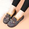 Zapatos de Algodón Nuevos de Invierno para Mujer para Personas de Mediana Edad y Mayores, Zapatos Planos de Madre con Forro Adicional para Calidez, Zapatos y Botas de Algodón del Viejo Beijing, Disponibles para Dropshipping