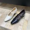 Zapatos Mary Jane de una correa, súper modernos y hermosos, estilo francés, con plataforma oculta para aumentar altura, punta fina, para mujeres petite.