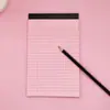 Bloco de Papel A5 Transfronteiriço Amazon Simples Listrado Rasgável Notas Adesivas A4 Planejador de Recados Caderno Portátil