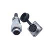 Conector Macho de Enchufe de Aviación Ws20 Zócalo Cuadrado 2 Núcleos 4 Núcleos 8 Núcleos 6P-14 Núcleos Tq+Z M20