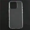 Adecuado para iPhone 16 Carcasa Blanda de TPU Totalmente Transparente 17 Anticaídas 15 Protección 13 Funda para Teléfono Móvil Patrón de Agua Transparente 11 Bordes