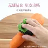 Faca Criativa para Descascar Aço Inoxidável Descascador de Melão de Dedo Faca Criativa para Frutas Descascador Multifuncional Doméstico Descascador de Frutas