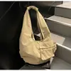 Bolso de Hombro Versátil de Gran Capacidad, Bolso de Mano Sencillo, Bolso Tote de Moda Casual, Estilo Japonés Transfronterizo para Mujer