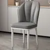 Cadeira de jantar nórdica para casa moderna minimalista com encosto cadeira de luxo leve para restaurante assento macio cadeira para mesa de jantar de hotel banqueta para escrivaninha