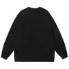 Sudadera Casual Deportiva de Moda de Color Sólido, Versión Pública, Cuello Redondo, Manga Larga para Hombres y Mujeres, Otoño e Invierno, Nuevo Pulóver Holgado, Top al por Mayor