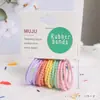 Gomas para el pelo infantiles en paquete, diademas lindas para niñas para trenzar, ligas elásticas para bebé, set de accesorios para el pelo de supermercado, cuerdas para el pelo de alta elasticidad