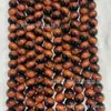 6-12mm Contas Coloridas de Olho de Tigre Dourado Imitação Grau A Contas de Vidro Soltas Pulseira DIY Joias Acessórios Semi-Acabados