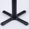 Pés de Mesa de Ferro Fundido Pés de Mesa de Jantar Pés de Suporte Base Cruzada Pés de Mesa de Ferro de Quatro Pernas Estrutura de Mesa de Café Suporte Metálico