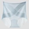 Mascarilla Facial Transpirable que no Deja Marca Pantaletas Ajustadas al Vientre Levanta Glúteos para Mujer Calzoncillos de Secado Rápido de Seda de Hielo Cintura Alta Cruzados Ajustados Finos para Mujer