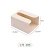 Caja de Pañuelos para Baño Sala de Estar Sin Perforaciones Cocina Caja de Toallas de Papel Hogar Restaurante Dormitorio Caja de Almacenamiento de Pañuelos Montada en la Pared