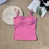 Camisola Feminina com Bojo, Top Esportivo com Estampa de Letras, Copas Fixas, Lindo Design nas Costas, Tomara que Caia Integrado
