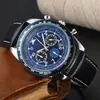 2024 Comércio Exterior Masculino Seis Ponteiros Relógio de Função Completa Estilo Casual de Negócios Relógio de Quartzo Fabricante Atacado Dropshipping