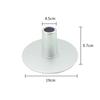 Molde de chimenea hueca de 8 pulgadas con forma de ángel para hornear, molde de gasa para pastel, herramienta de bricolaje para horno