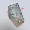 4050 Suporte de Canto de Ferro Perfil 40 Peça de Ângulo Galvanizada Conector de Ângulo Reto Flange Triangular Suporte de Ângulo de Fixação