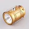 Novo modelo de lanterna retrátil, luz de camping multifuncional 5800, luz solar portátil extensível para barraca de camping ao ar livre recarregável