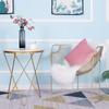 Silla Popular de Internet Taburete de Tocador Hierro Nórdico Lujo Ligero Silla Perezosa de Ocio con Respaldo Mesa y Silla Pequeña para Balcón para Habitación de Niña