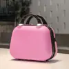 Maleta Pequeña, Equipaje de Mano, Neceser, Bolsa de Viaje de Almacenamiento para Mujer, Mini Cajas de Herramientas de 14 pulgadas que se Pueden Enganchar a un Carrito